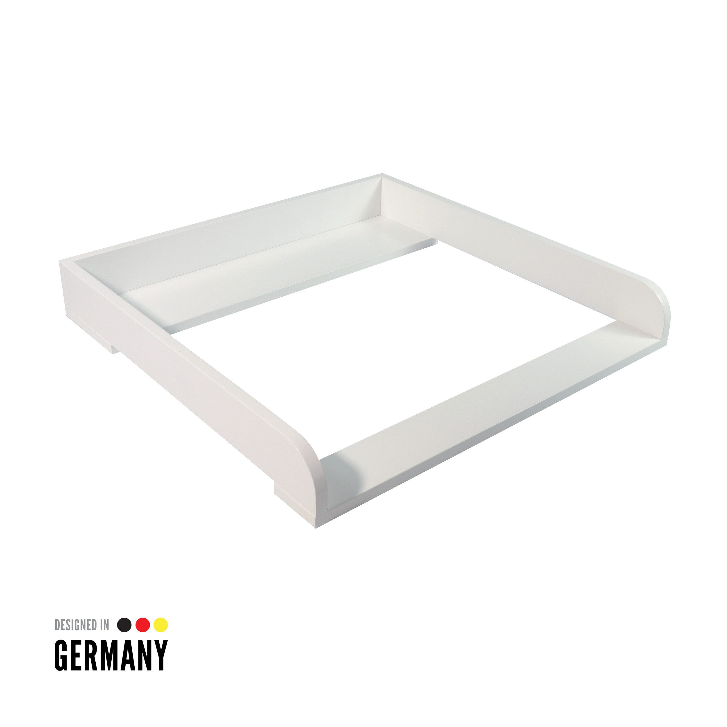 Puckdaddy GmbH Wickelaufsatz Lasse (80x11x80 cm) für IKEA Hemnes Kommoden, Wickelaufsatz für IKEA Hemnes Kommode