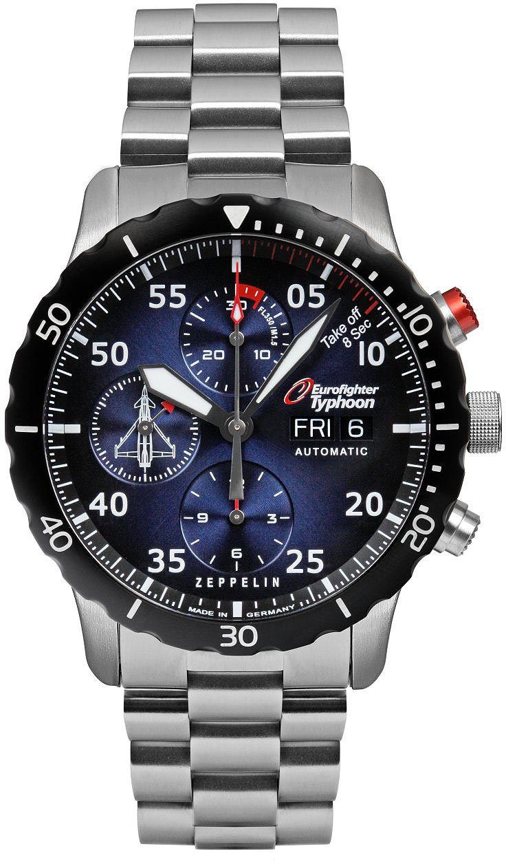 ZEPPELIN Quarzuhr Herrenuhr - Armbanduhr im Edelstahl-Gehäuse - Zeppelin Modell: 7218M-3