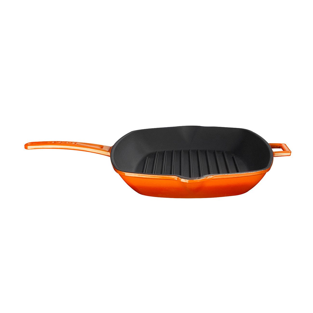 LAVA Grillpfanne LAVA Grillpfanne aus emailliertem Gusseisen, 26 x 32 cm, 2,25 Liter, Gusseisen (1-tlg), emailliertes Gusseisen, backofengeeignet