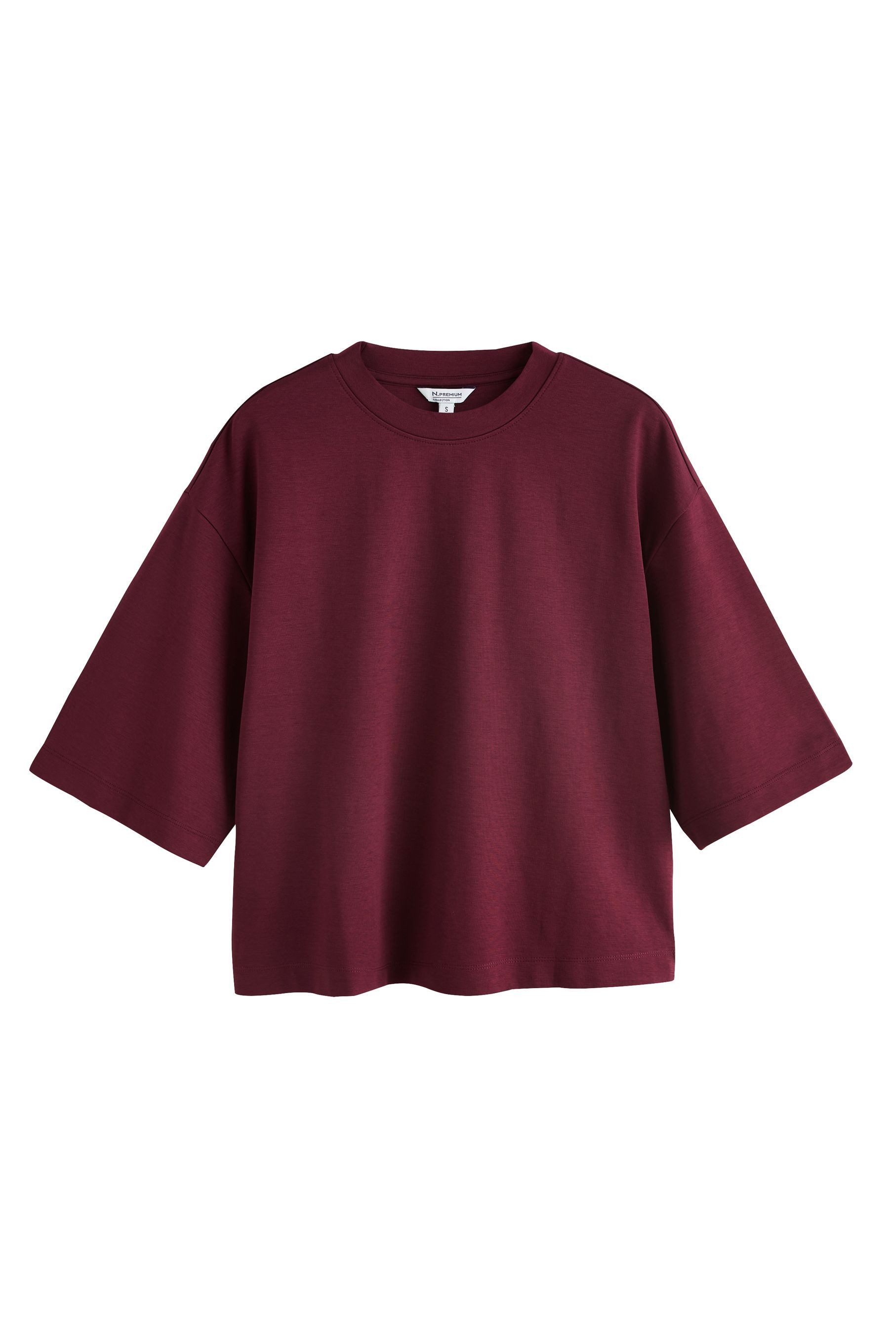 Next T-Shirt N. Premium Kurzarm-T-Shirt mit Rundhalsausschnitt (1-tlg)