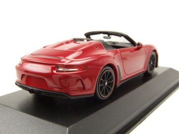 Minichamps Modellauto Porsche 911 (991) Speedster 2019 dunkelrot metallic Modellauto 1:43, Maßstab 1:43