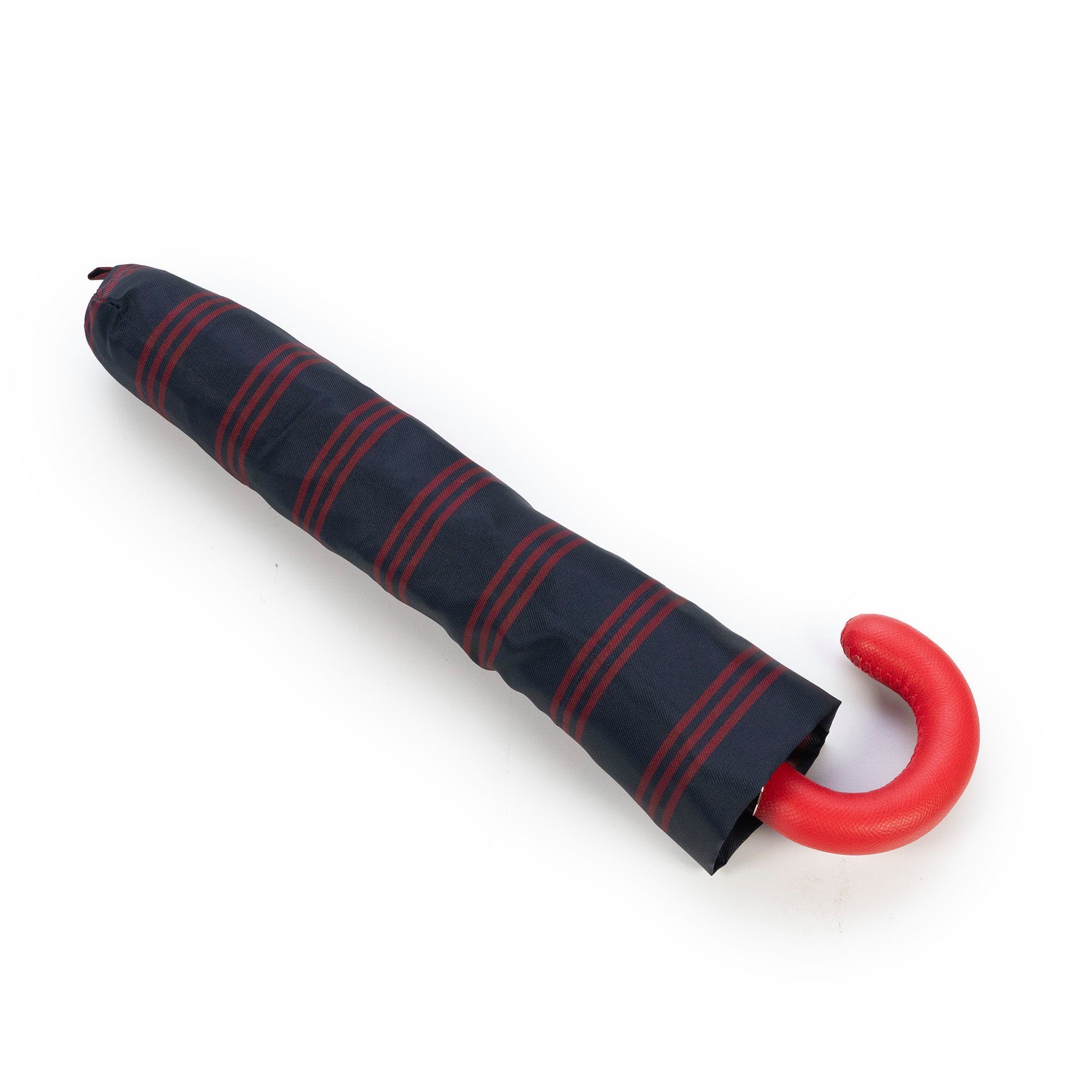 Francesco Maglia Taschenregenschirm, Luxus-Regenschirm, Holzgriff, Handgefertigt in Italien