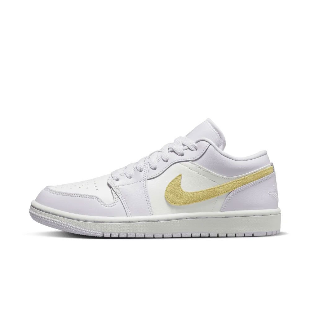 Sneakers Nike Air Jordan 1 Low White Barely Grape Damen - Размер EUR 40 Кроссовки limitierte Auflage
