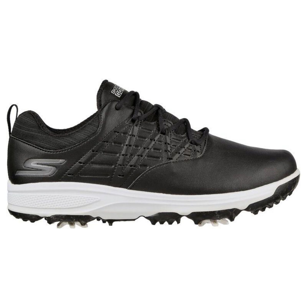 Pro Go Skechers Golfschuh Griffigkeit für Skechers 2 Golf Damen Softspikes® Black/White optimale Austauschbare