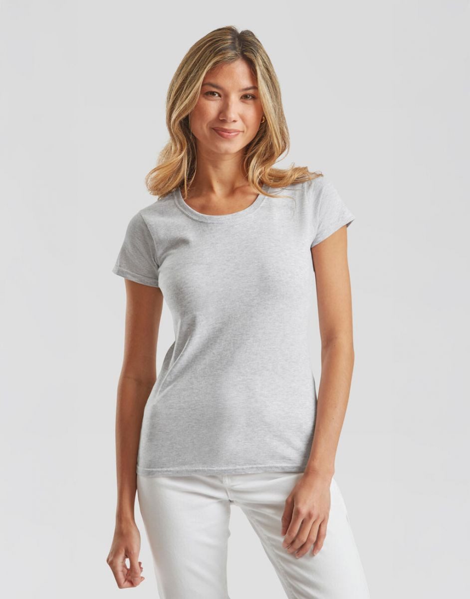 Fruit of the Loom Rundhalsshirt Damen Original T Lady-Fit / günstig online kaufen