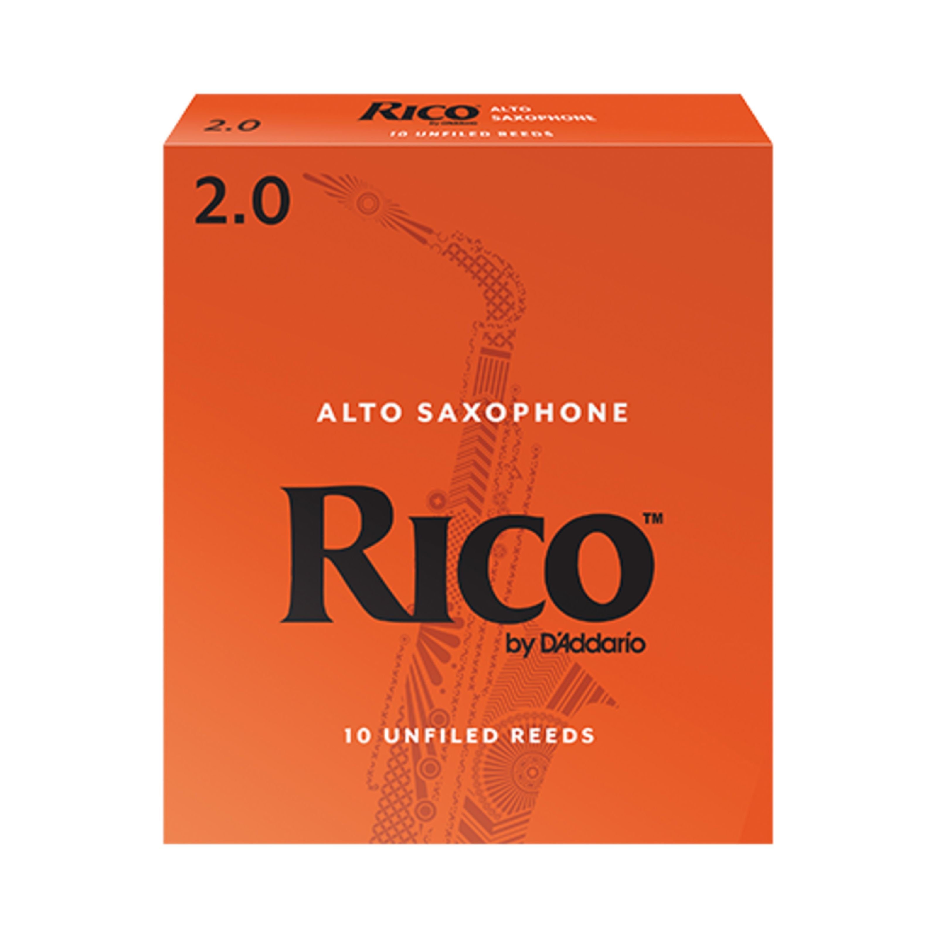 Daddario Blattabschneider Saxophon, RICO Altsax 2 - Blatt für Alt Saxophon