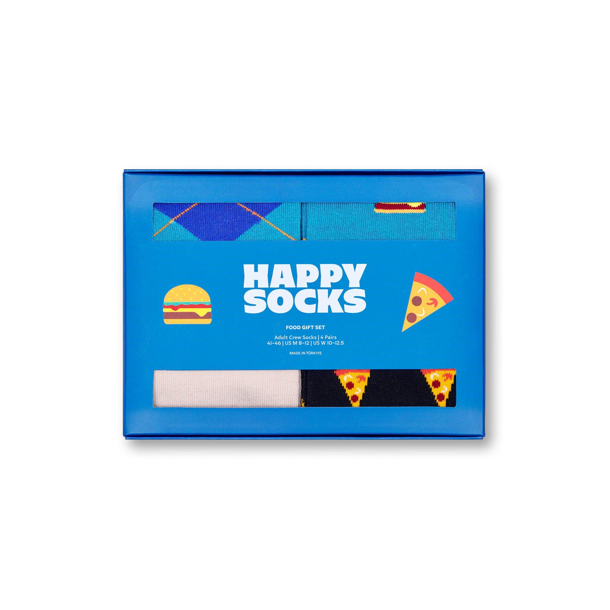 Happy Socks Kurzsocken Unisex Socken 4er Pack Baumwolle (Packung, 4er Pack)
