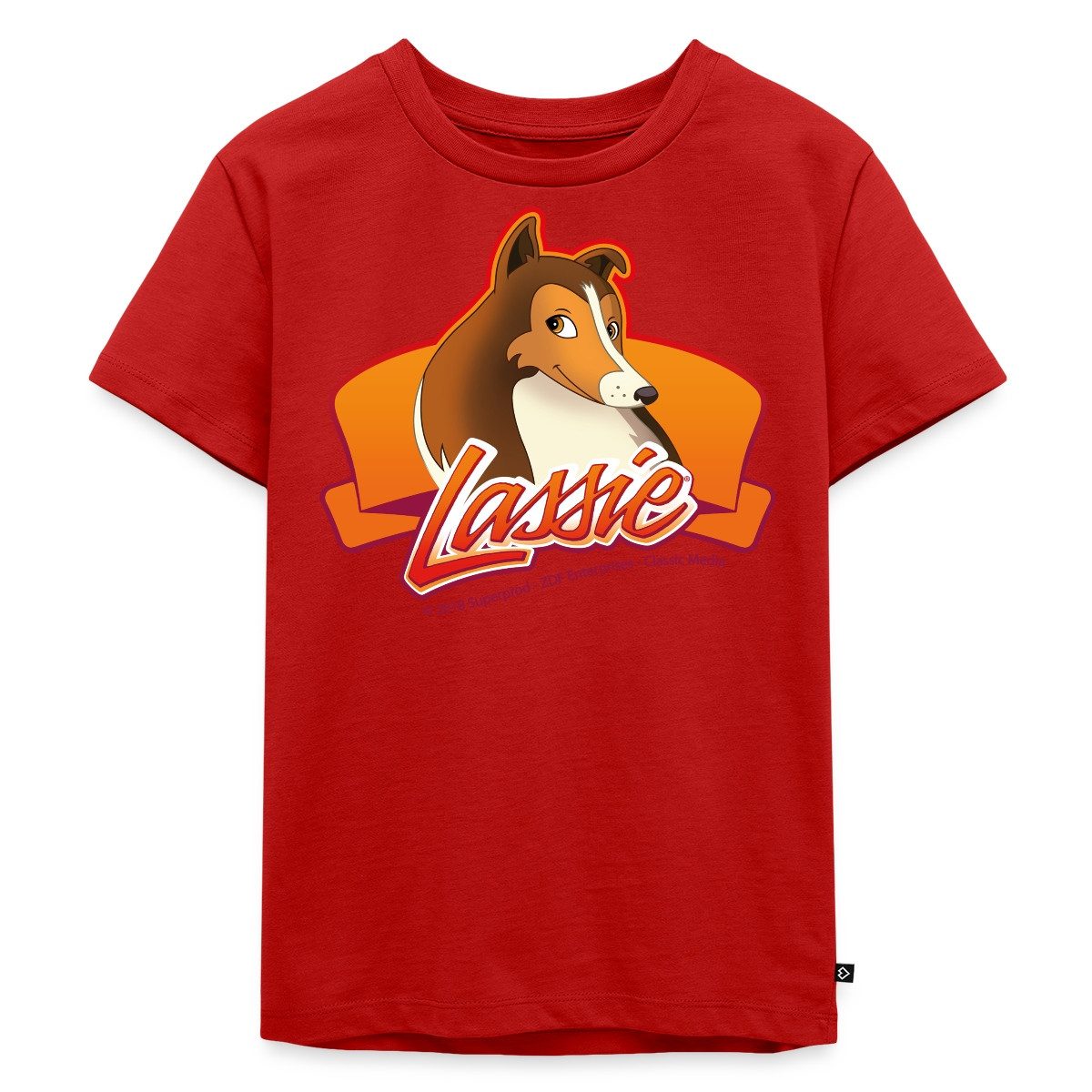 T-Shirt Lassie Logo Kinder Premium T-Shirt