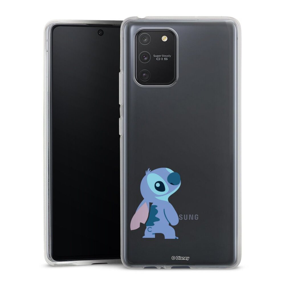 DeinDesign Handyhülle Lilo & Stitch Fanartikel Disney Stitch Smiling, Samsung Galaxy S10 Lite Silikon Hülle Bumper Case Handy Schutzhülle