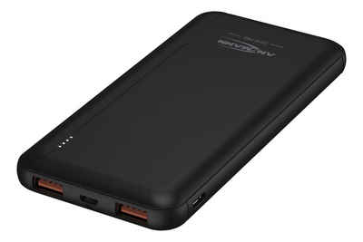 ANSMANN AG Powerbank 10000mAh PD 20W Schnellladefunktion Power Bank 2 USB Ports & 1 USB Type-C Port Powerbank 10000 mAh (3.7 V)