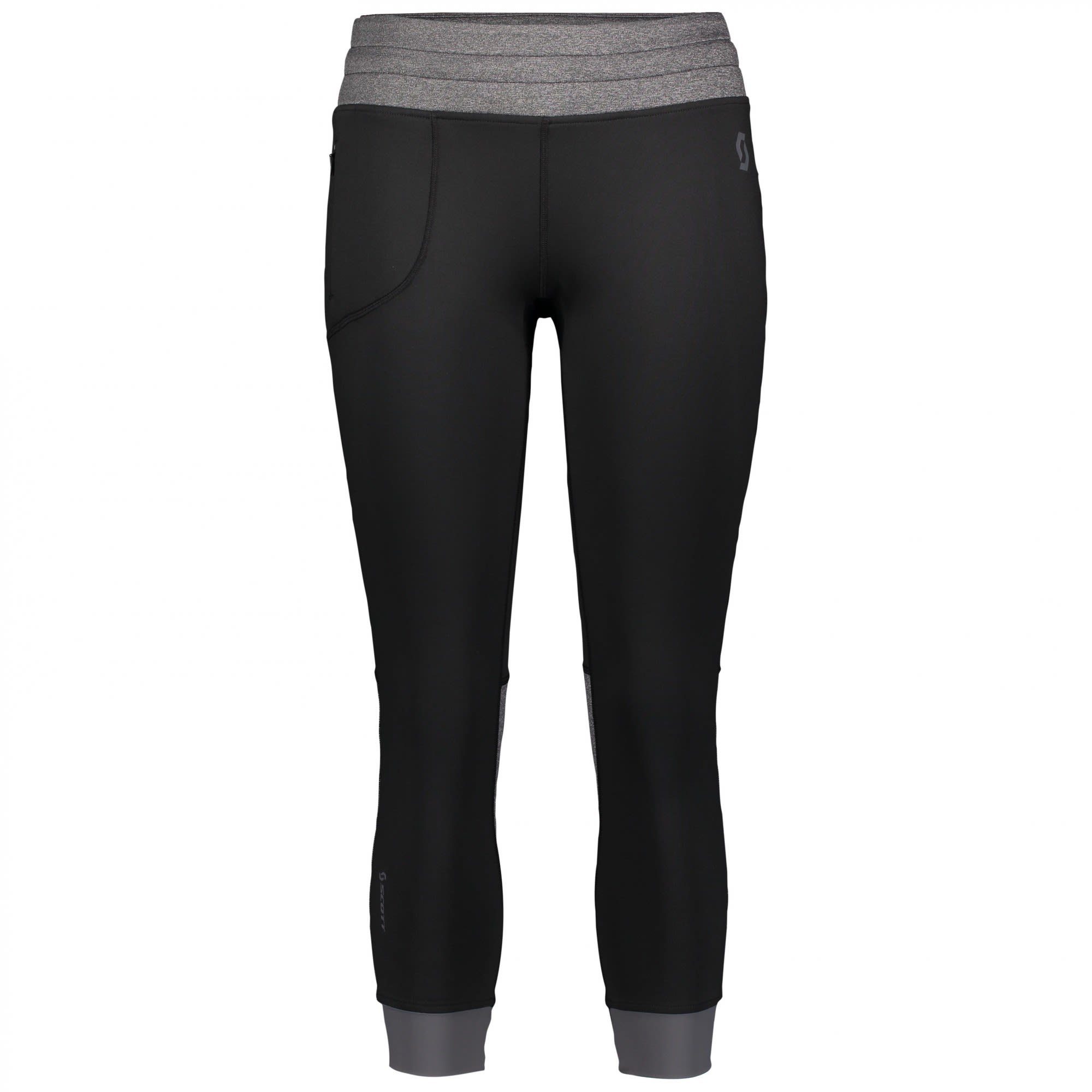 Scott Lange Unterhose Scott W Damen Melange Dark Defined Grey Black Pant - Warm Kurze Unterhose