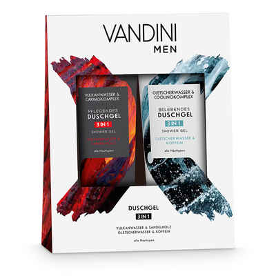 VANDINI Hautpflege-Set Geschenkset Men GLETSCHER & VULKAN, 1-tlg.