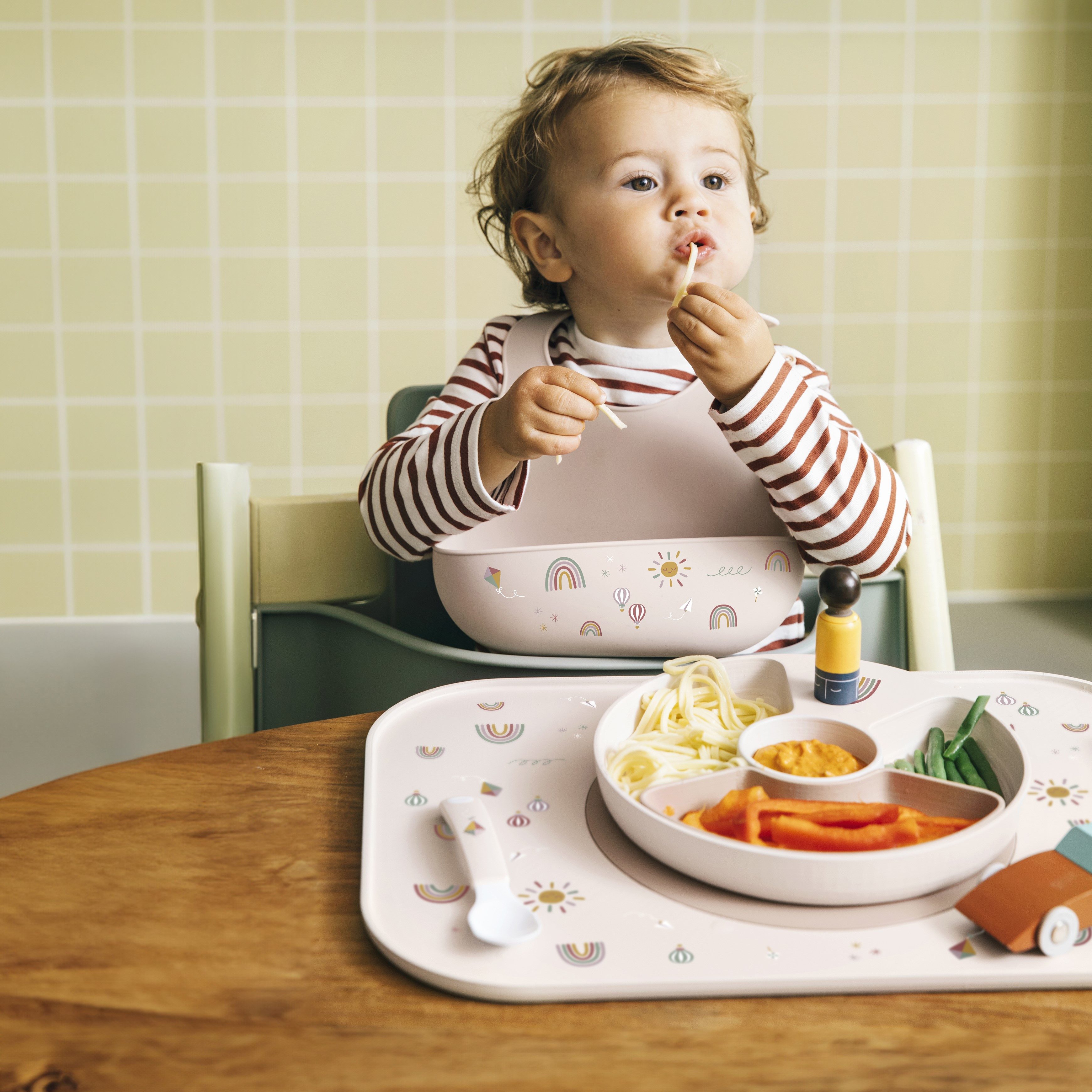 Mepal Kinderbesteck Mepal Mio Babygeschirr Set - Little Farm