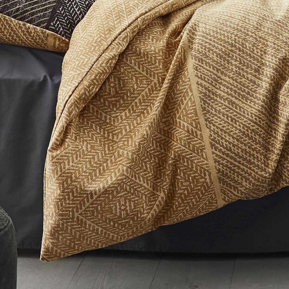 Irisette Bettwäsche Bettwäsche Irisette Biber Koala 8430-40 Honig Anthrazit Gold 155x220, 2 teilig