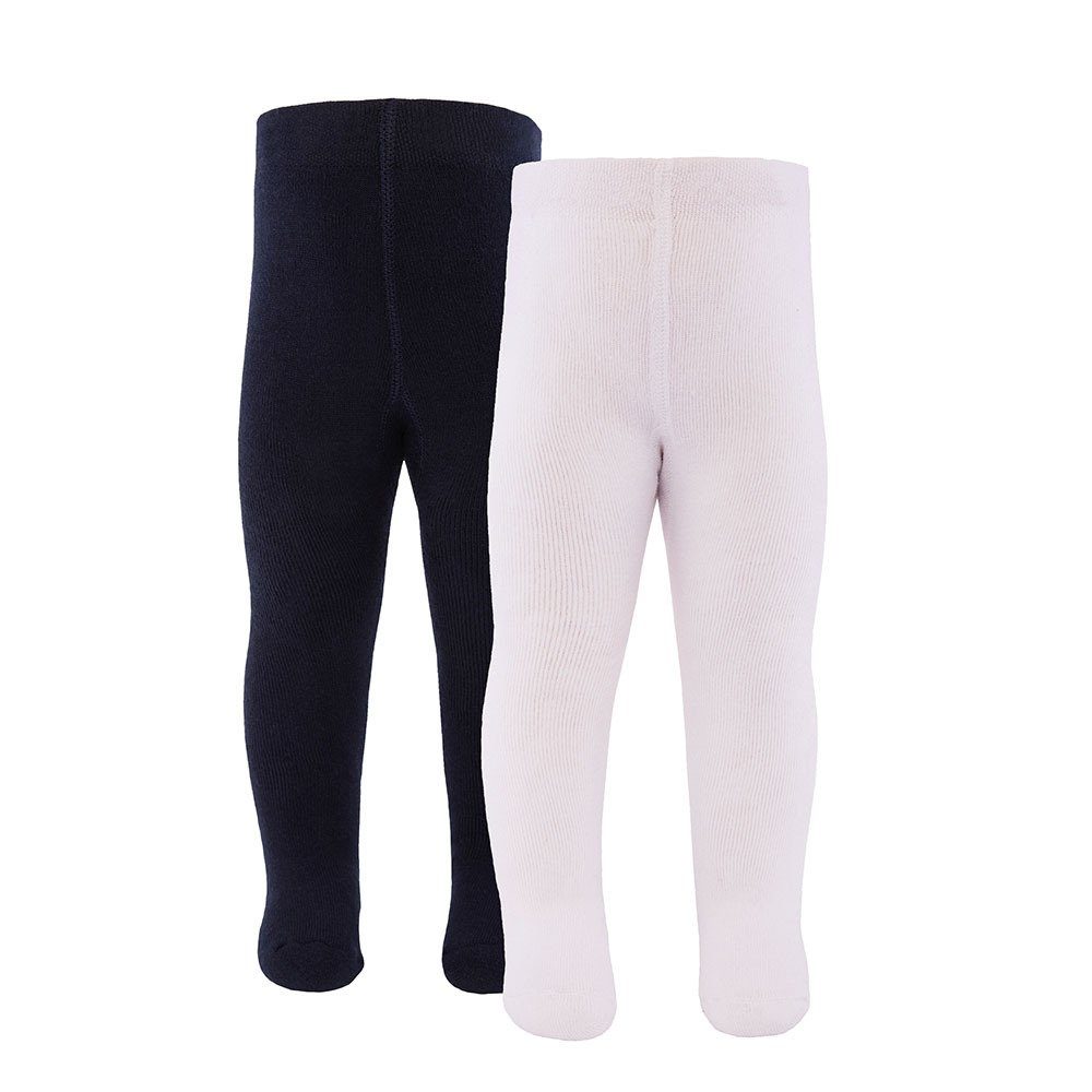 Ewers Strumpfhose Strumpfhose 2er Pack 98% Baumwolle (2 St. 2er-Set) 98% Baumwolle, 2% Elasthan