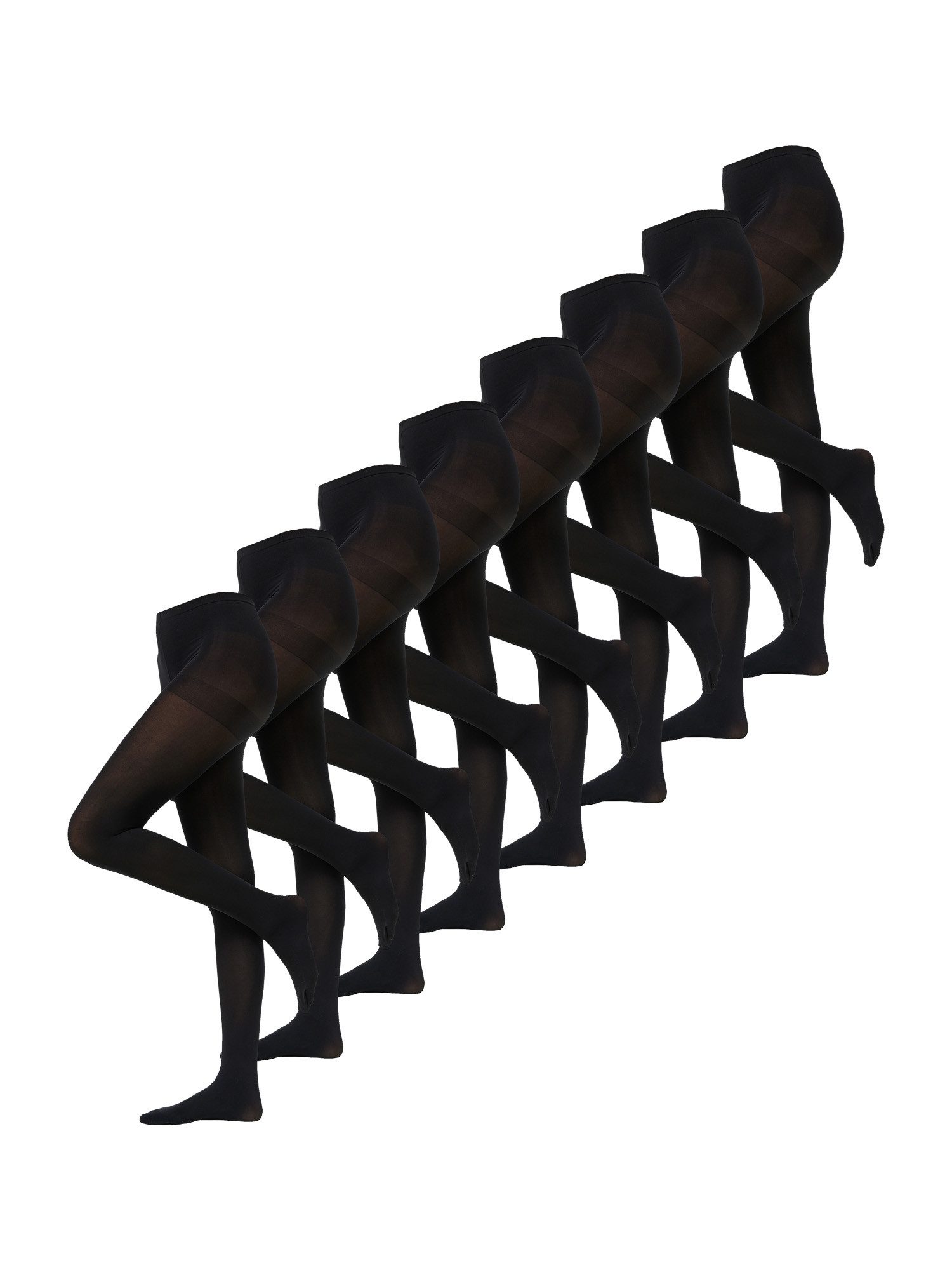 Nur Die Feinstrumpfhose Ultra-Blickdicht 80 DEN (6 St) nylon transparent Fe günstig online kaufen