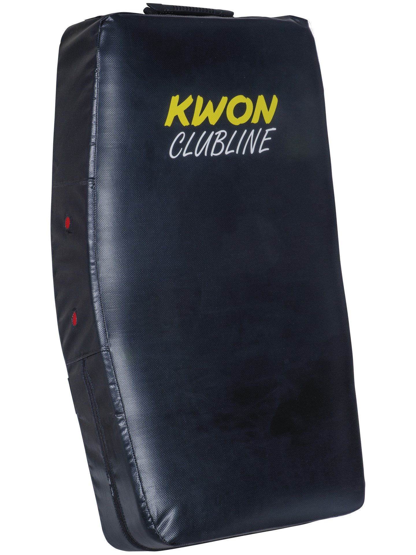 KWON Schlagpolster Clubline XL Schlagkissen Schlagpratze Kickpolster Kickboxen Krav Maga, 75c groß, einen Griff und zwei Schlaufen