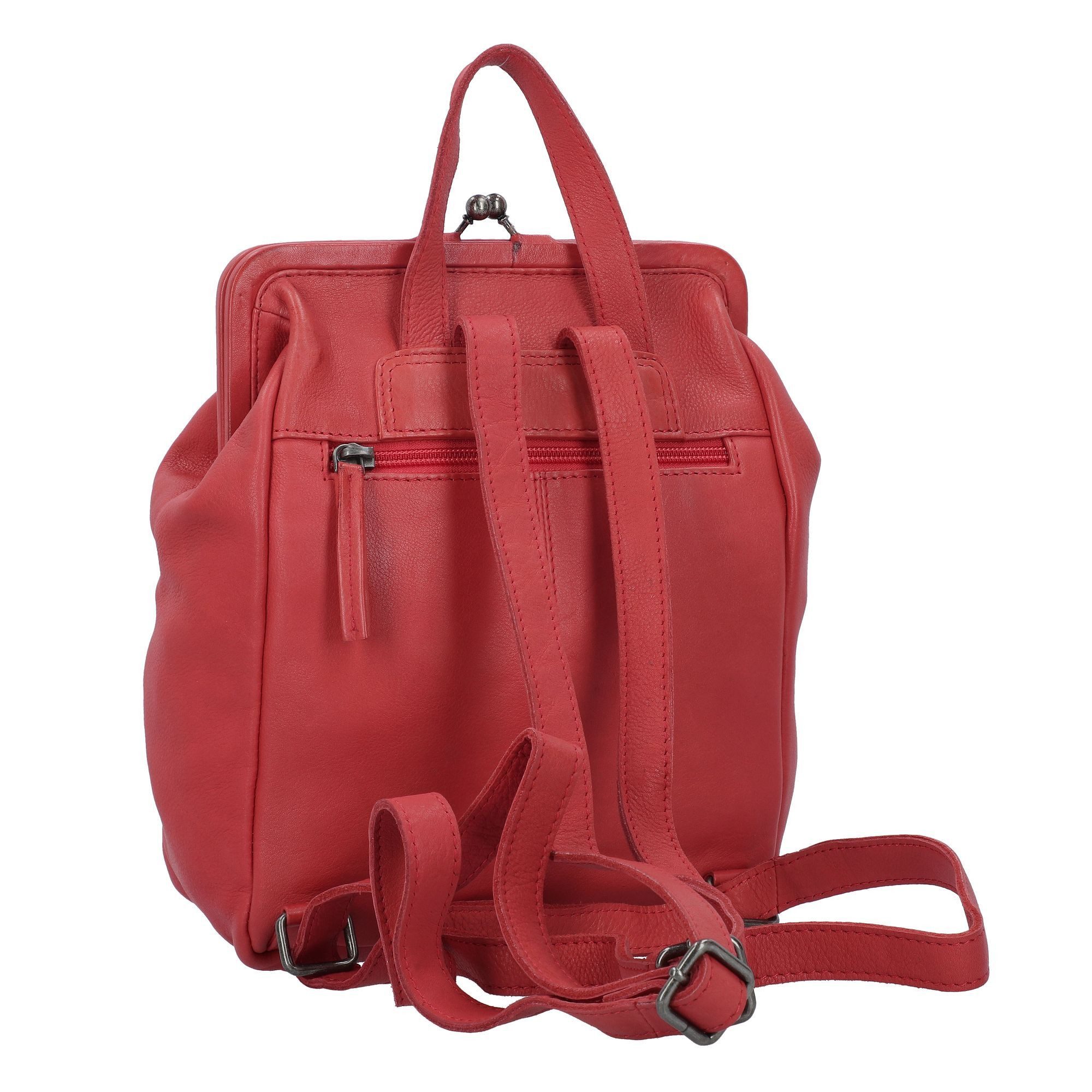 Greenburry Cityrucksack Vintage washed, Leder