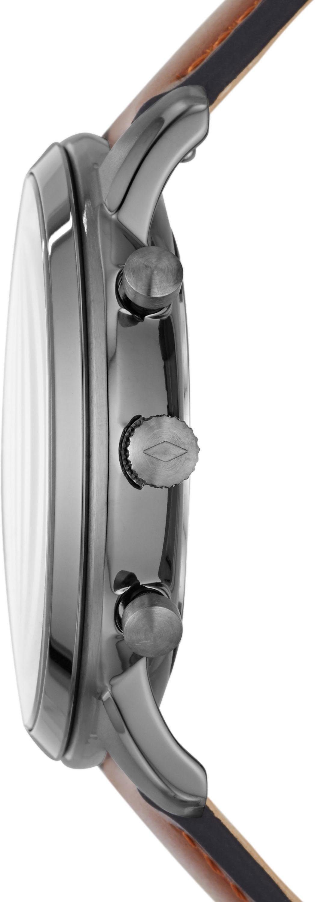 Fossil Chronograph NEUTRA FS5512, Quarzuhr, Armbanduhr, Herrenuhr, Stoppfun günstig online kaufen