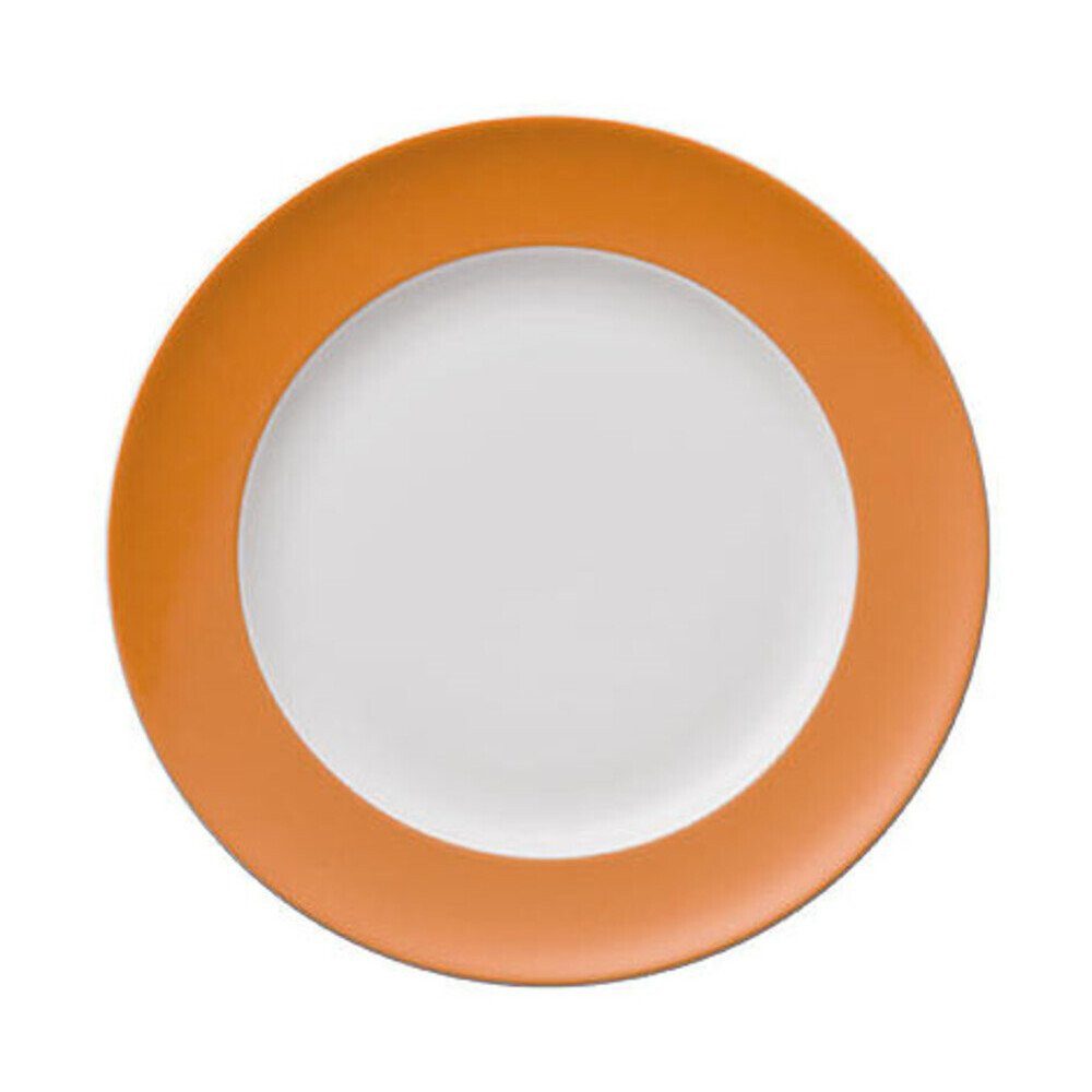 Thomas Frühstücksteller Frühstücksteller 22 cm Sunny Day Orange, (1 St), Frühstücksteller, Ø21,7cm, Porzellan, orange