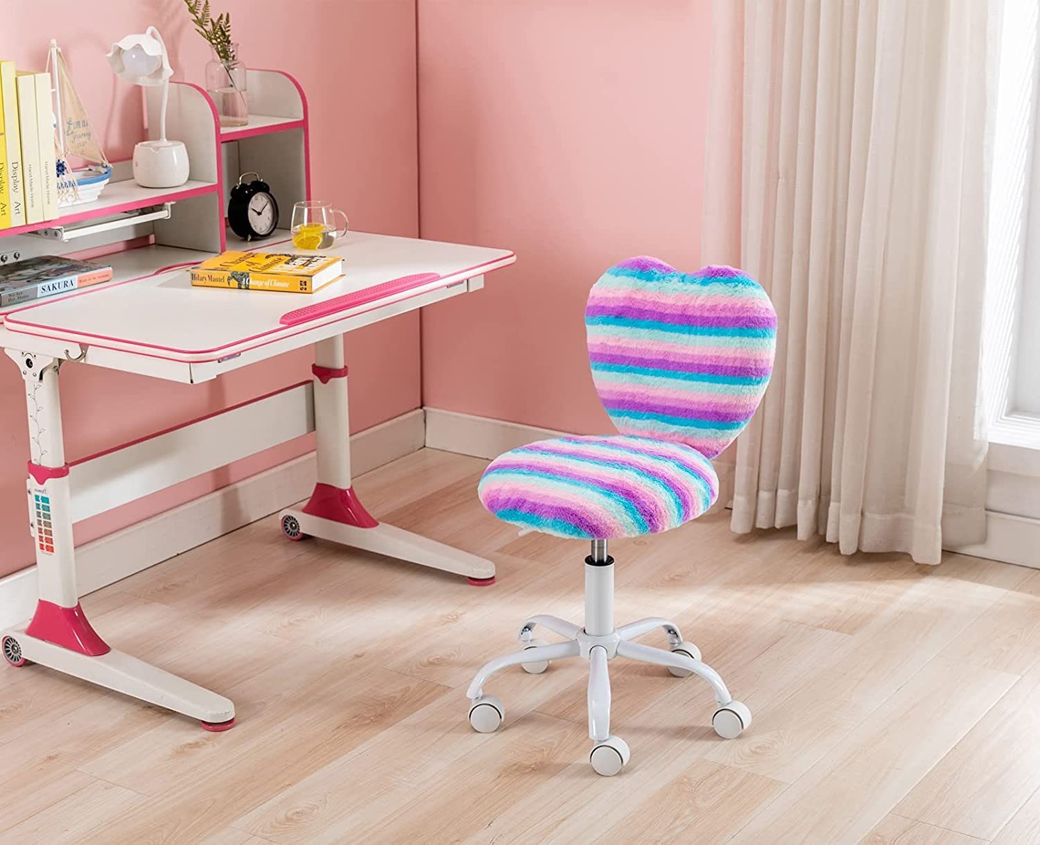 WAHSON OFFICE CHAIRS Schreibtischstuhl Schreibtischstuhl Kunstpelz günstig online kaufen