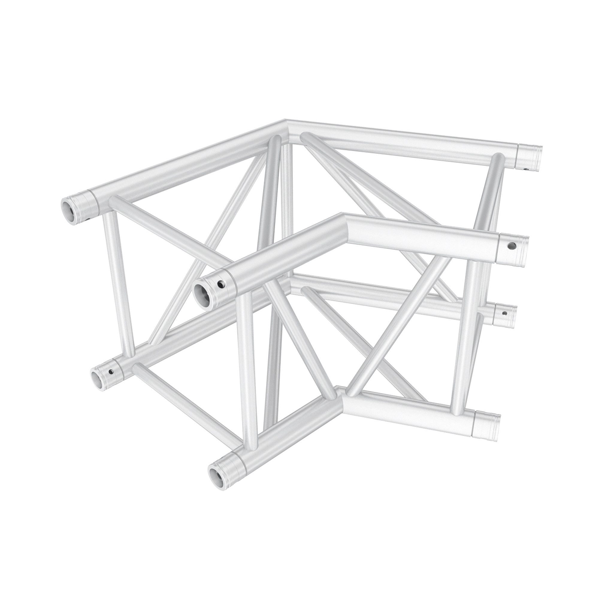 MILOS Rahmentraverse Milos Pro-40 Square G Truss - Corner - Heavy Duty QCLU22 - 120° corner