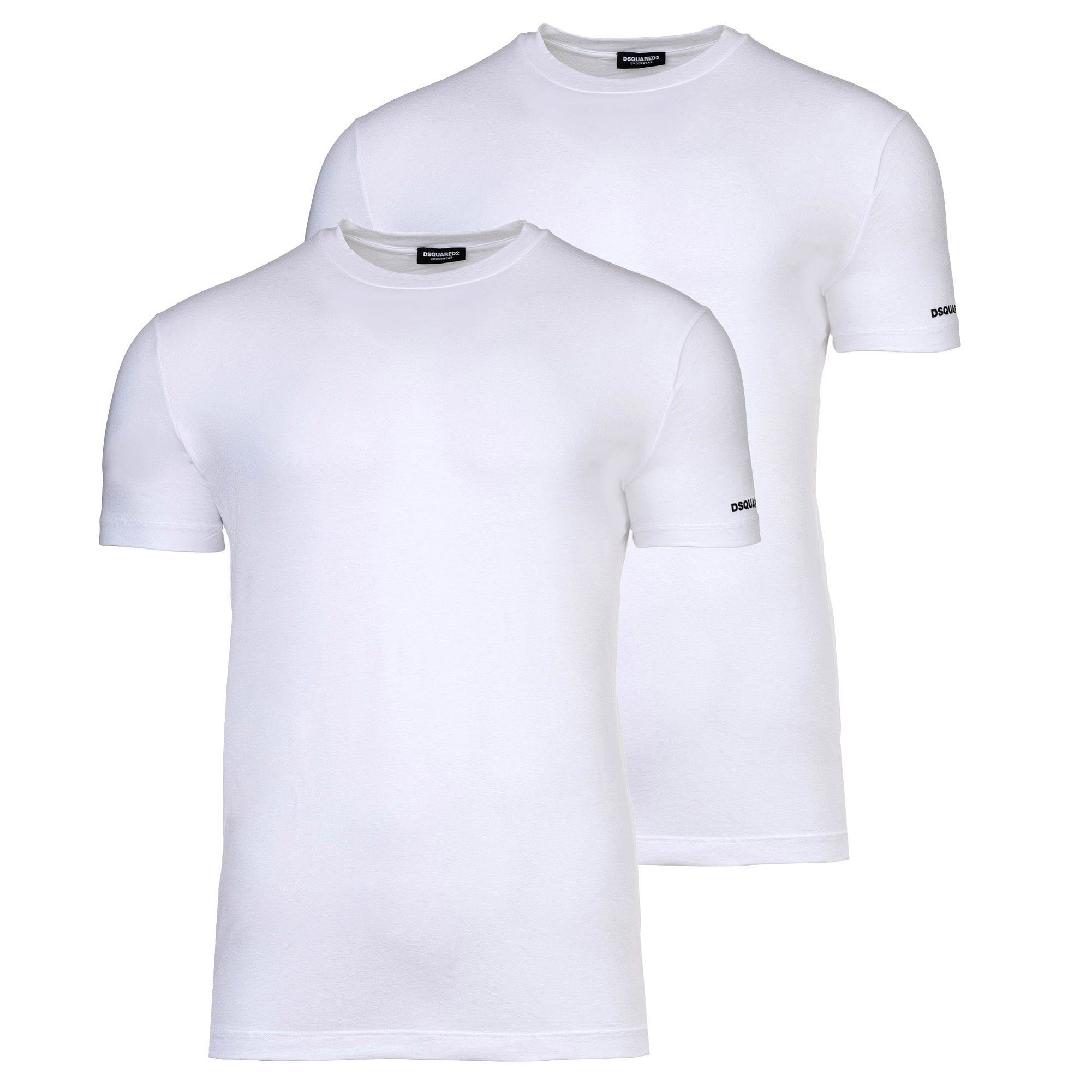 T-Shirt Herren T-Shirt 2er Pack Baumwolle