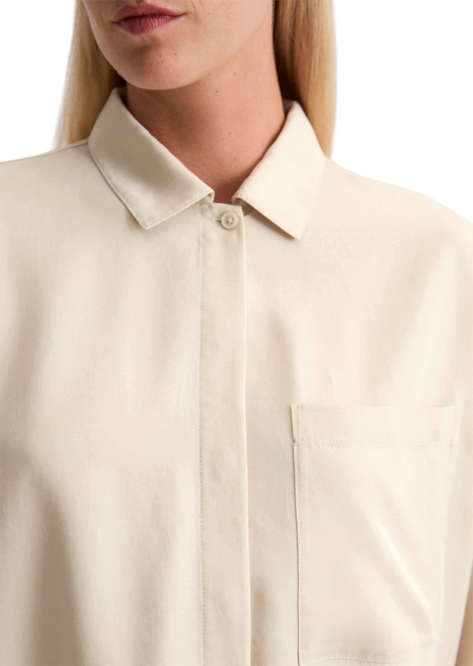 Marc O'Polo Langarmbluse aus TENCEL™ Lyocell