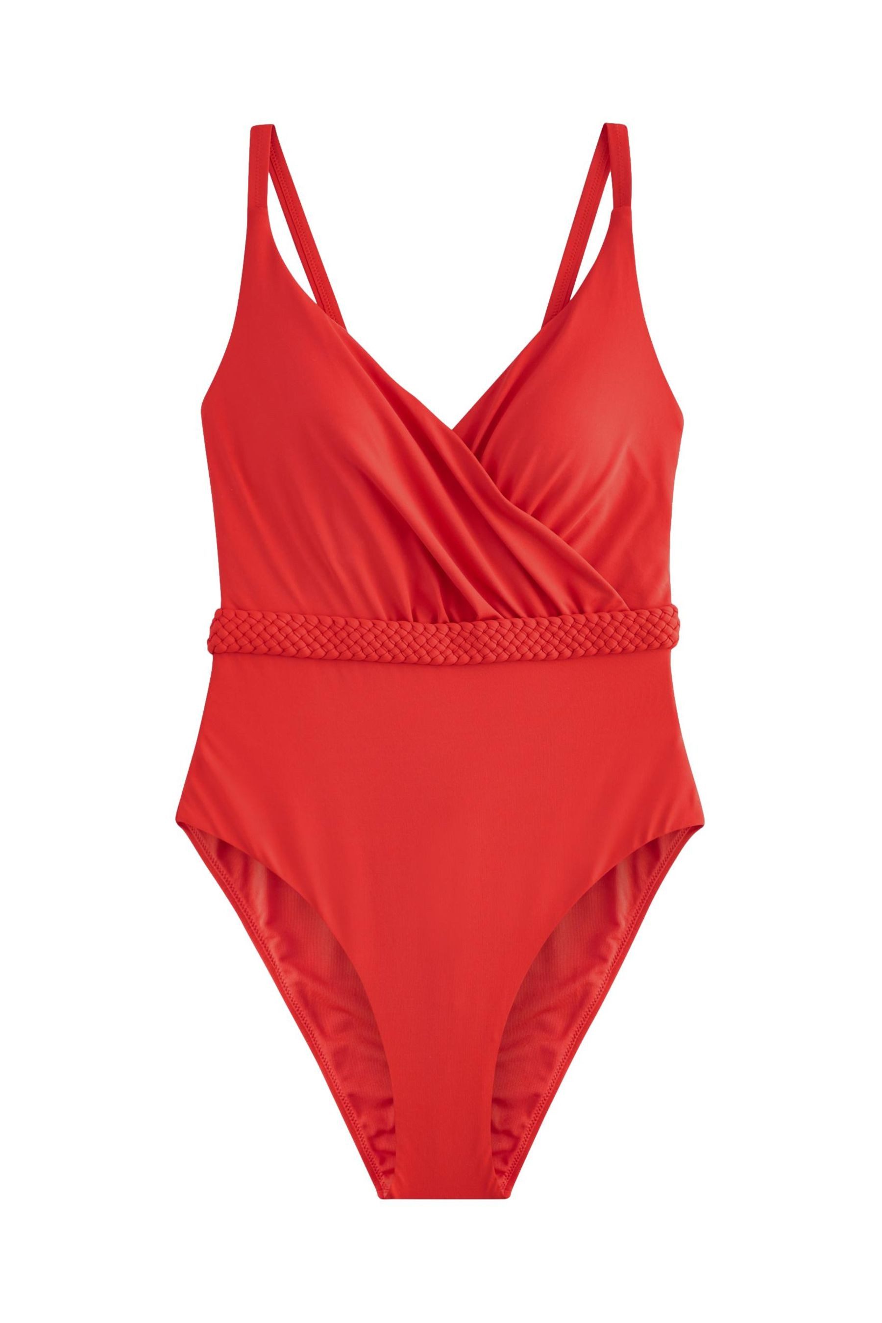 Next Badeanzug Bauchformender Wickel-Badeanzug mit Gürtel (1-St) günstig online kaufen