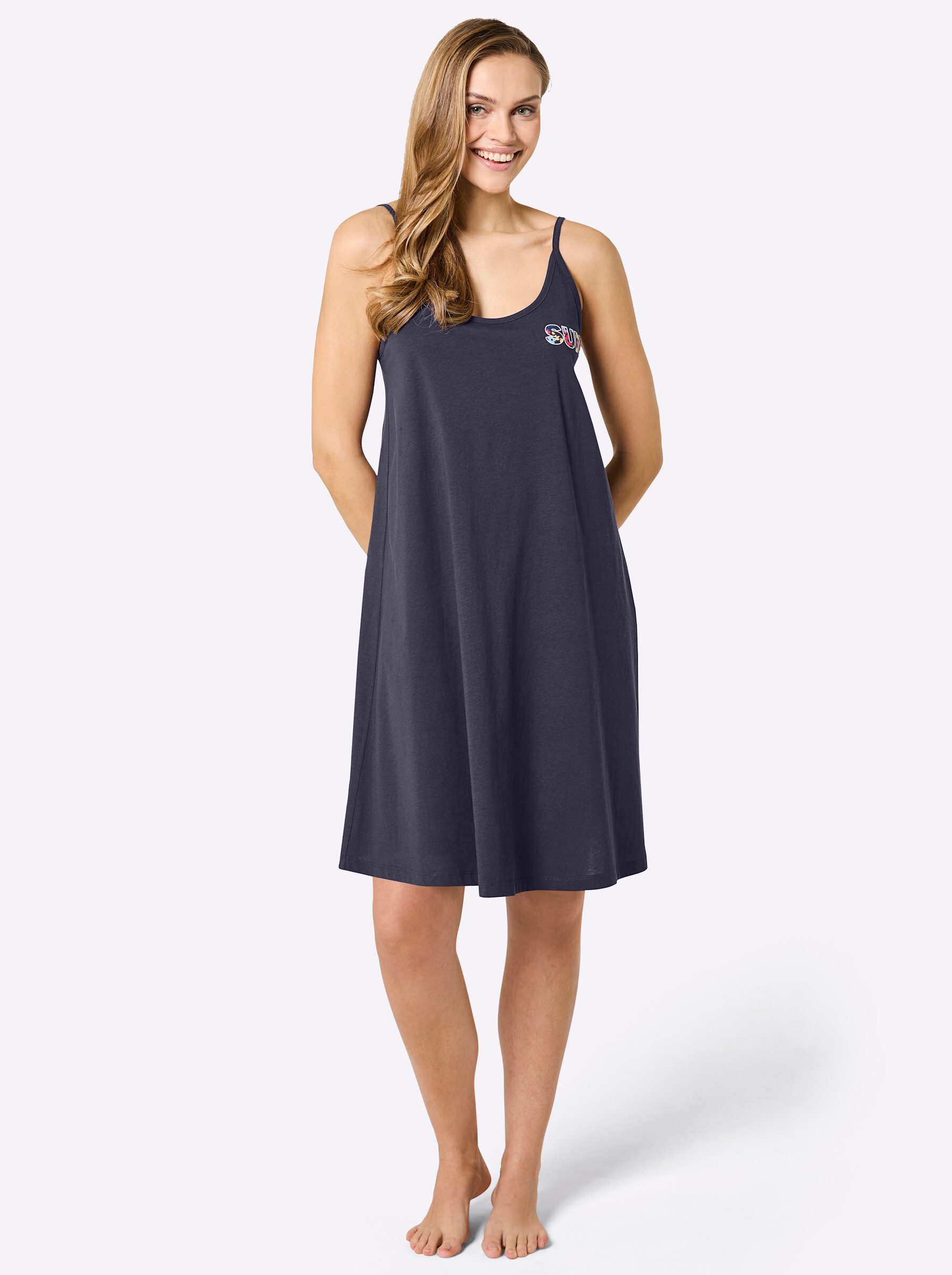 Witt Strandkleid Sommerkleid Ärmellos