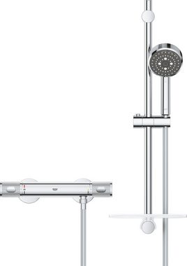 Grohe Duschsystem Precision Feel, 3 Strahlart(en), Packung, mit Wassersparfunktion