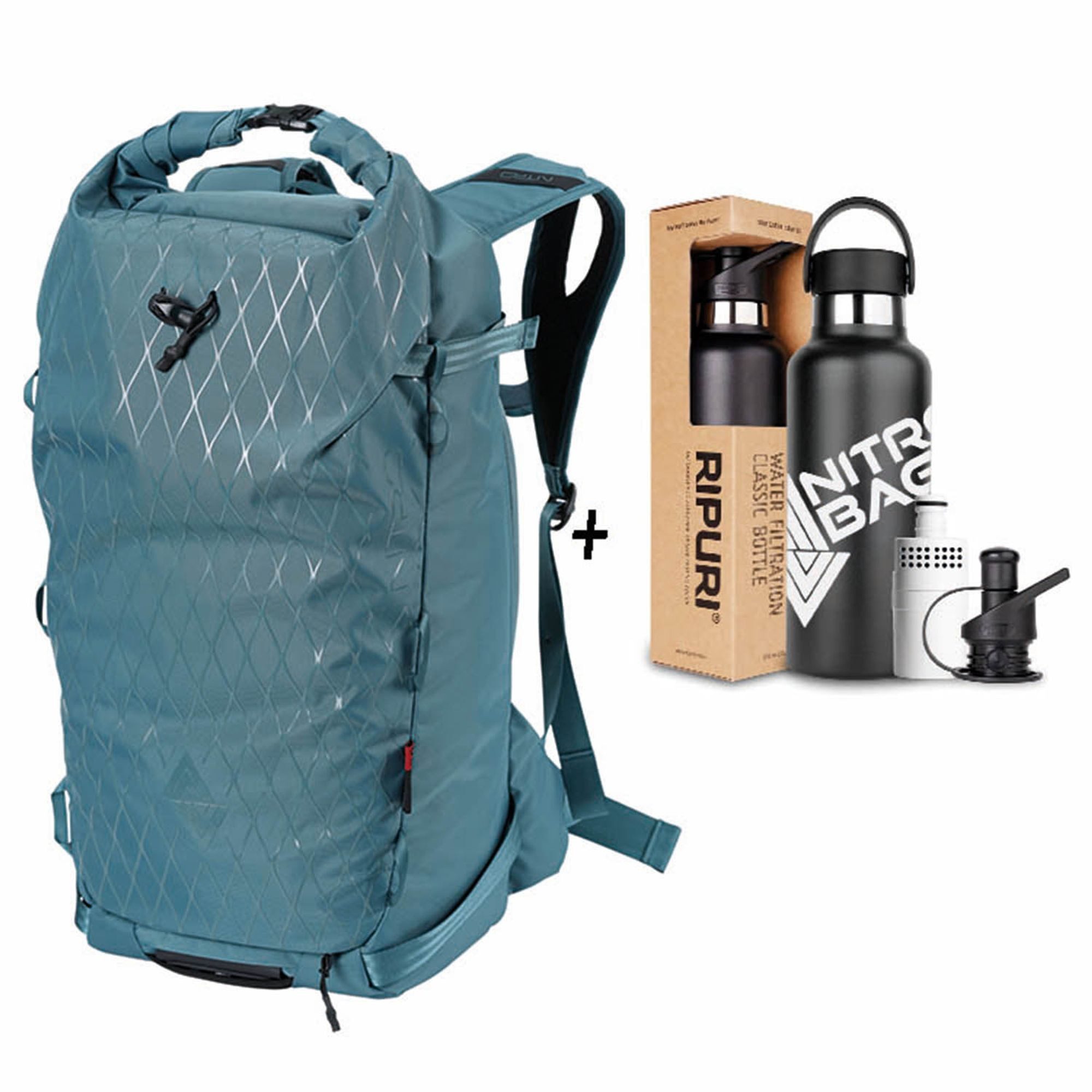 NITRO Wanderrucksack Splitpack X Ripuri Set, Polyester
