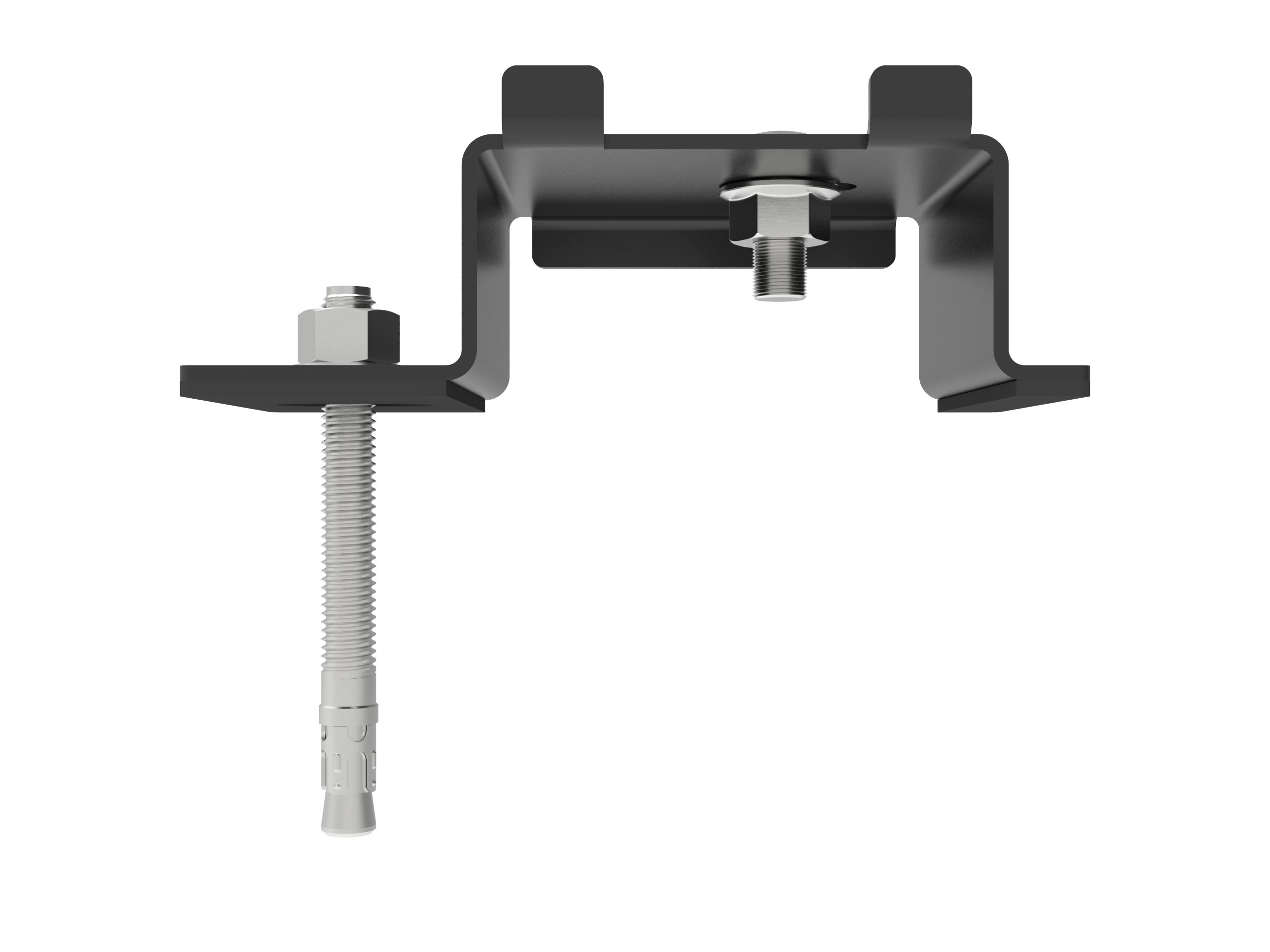 Intellisolaris Solarmodul-Halterung PV-Halterung Railless für geneigte Bitumen- & Metalldächer (1 Paar), (Set, Korrosionsbeständig, Montagezubehör) – Bild 4 von 5