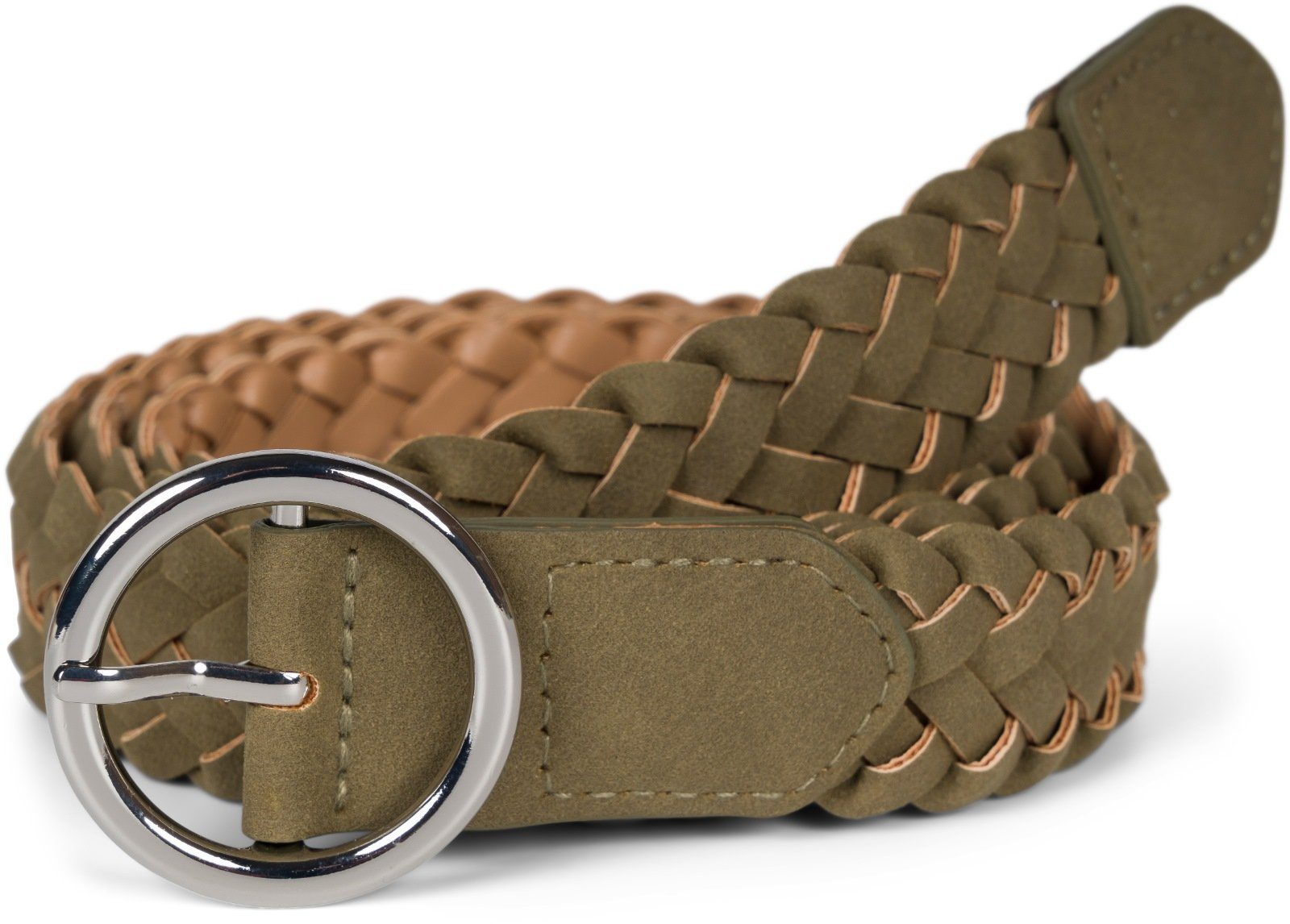 styleBREAKER Flechtgürtel Schmaler Flechtgürtel (1-St) günstig online kaufen
