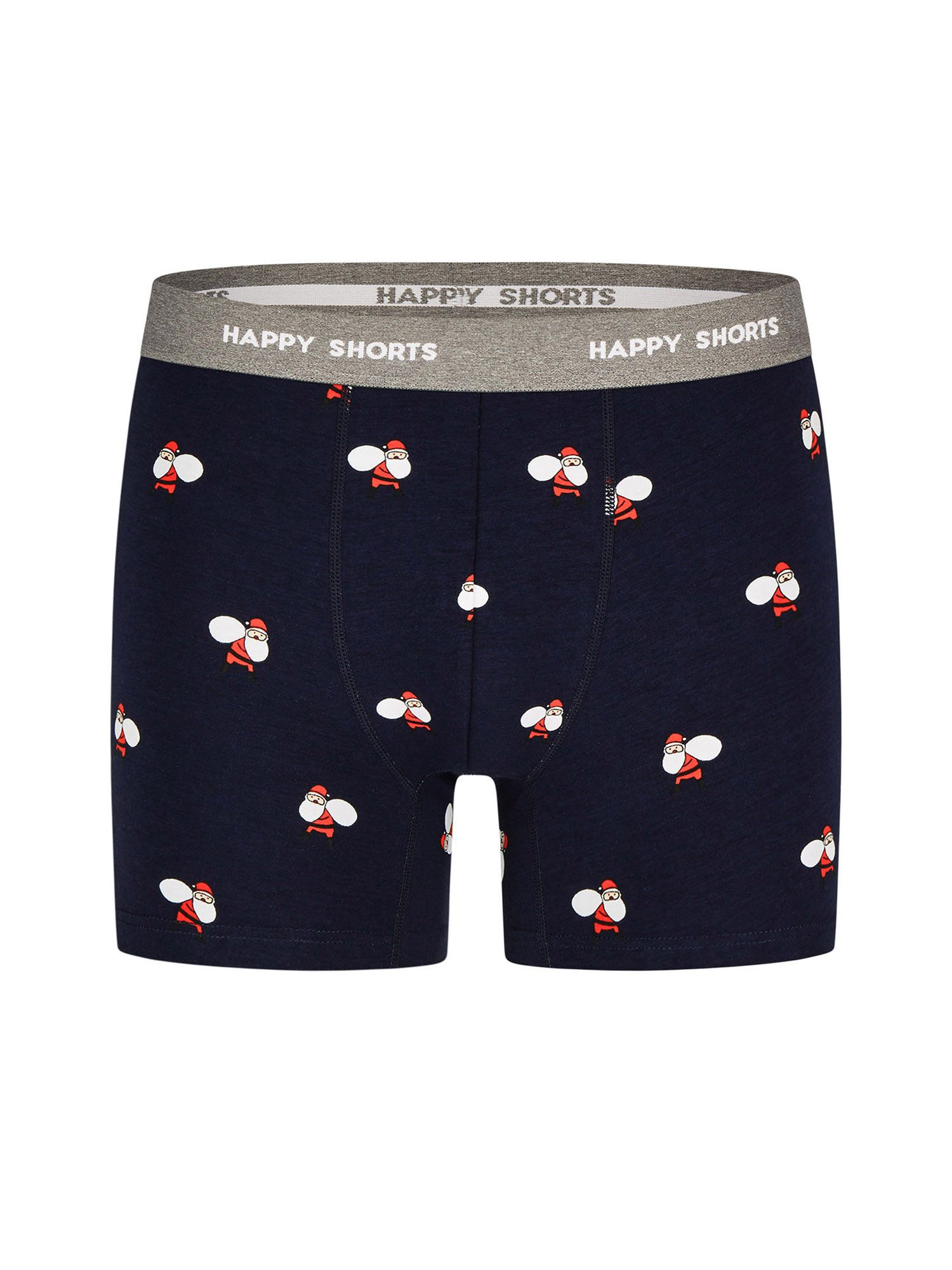 HAPPY SHORTS Retro Boxer Jersey XMAS (2-St) Santa Trunks Unterwäsche Weihna günstig online kaufen