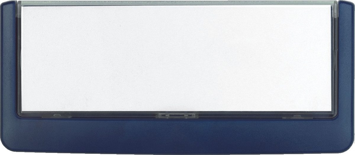 DURABLE Hinweisschild Türschild BxH 149x52,5mm dunkelblau