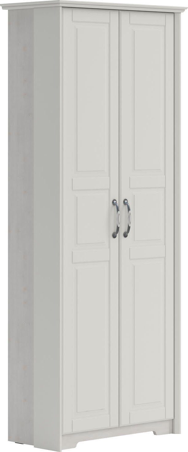 Evergreen UV affaire ausziehbarer und Garderobenschrank mit Home lackiert, Soft-Close-Funktion Kleiderstange