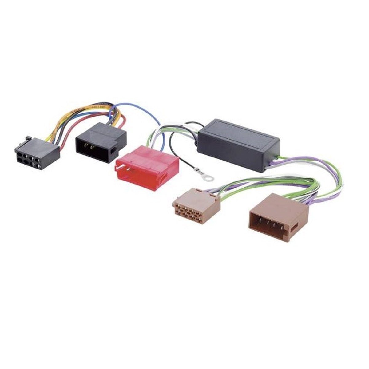 AIV Aktiv-System Autoradio-Adapter ISO Auto-Adapter Mini-ISO zu Ermöglich OEM Einbau mit Verkablung OEM Auto-Radio Hersteller, Mini-ISO