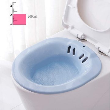 NUODWELL Bidet Sitzbad für die Toilette Bidet Einsatz für Toilette Tragbares Sitzbad