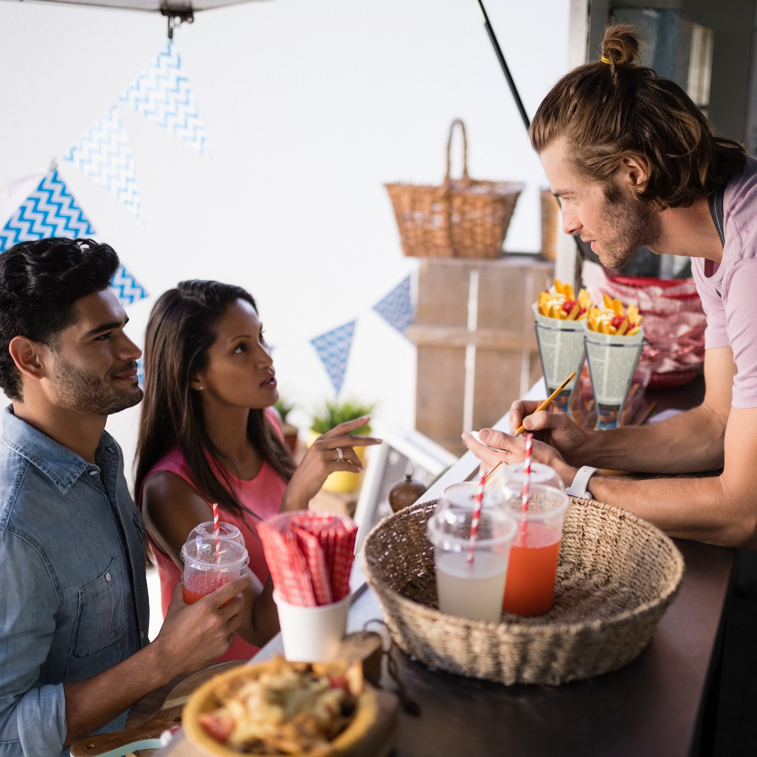 relaxdays Servierständer 20 x Pommeshalter Edelstahl, Edelstahl