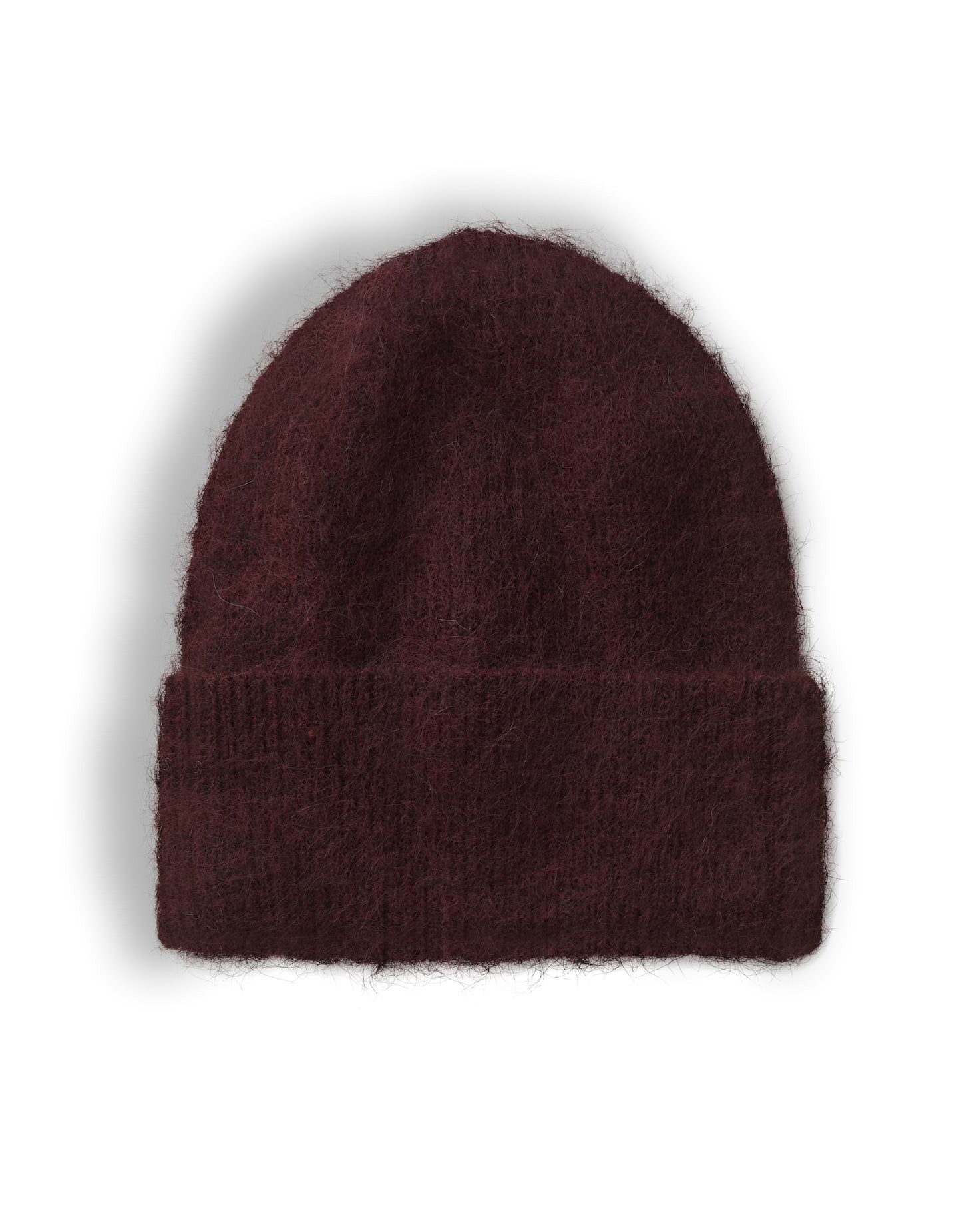 OPUS Strickmütze Anella cap aus weichem Strick Voluminöse Form mit flauschiger Oberfläche für kalte Tage
