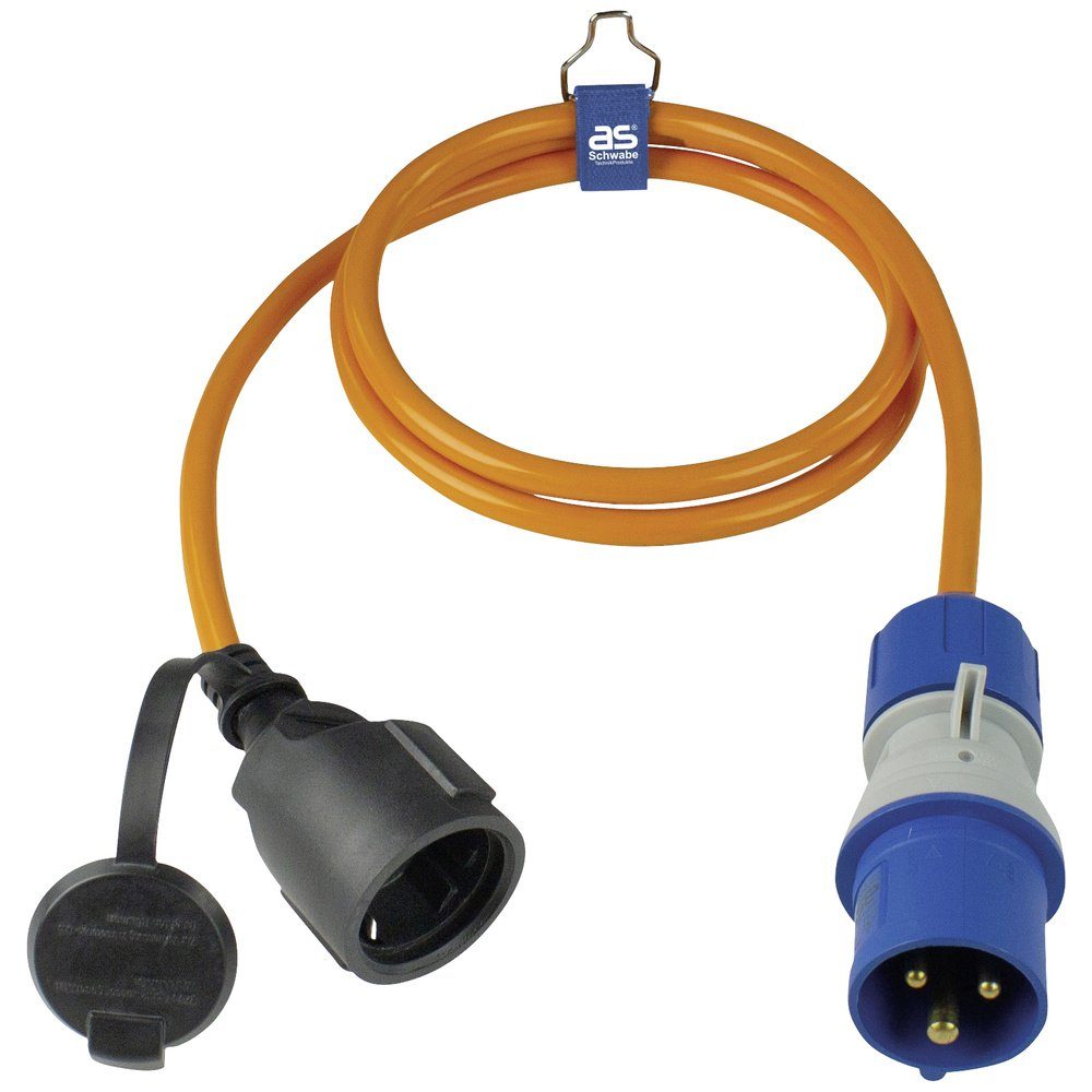as - Schwabe Steckdose AS Schwabe 62435 Camping-CEE-Adapterkabel 16 A 3polig 1 St.