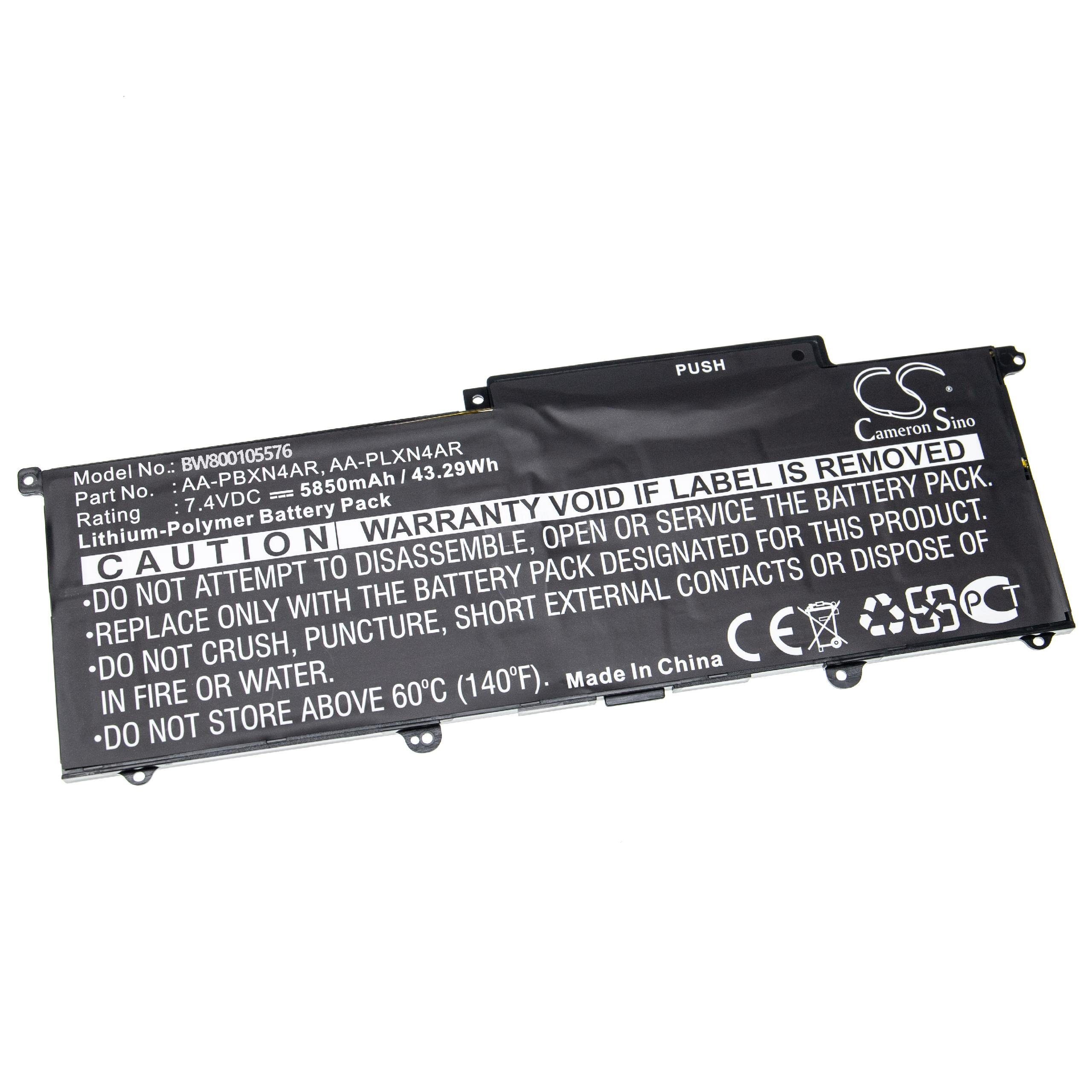 NP900X3D-A04US, vhbw NP900X3D-A05ES, Laptop-Akku 5880 mAh für Samsung passend NP900X3D-A05CN,