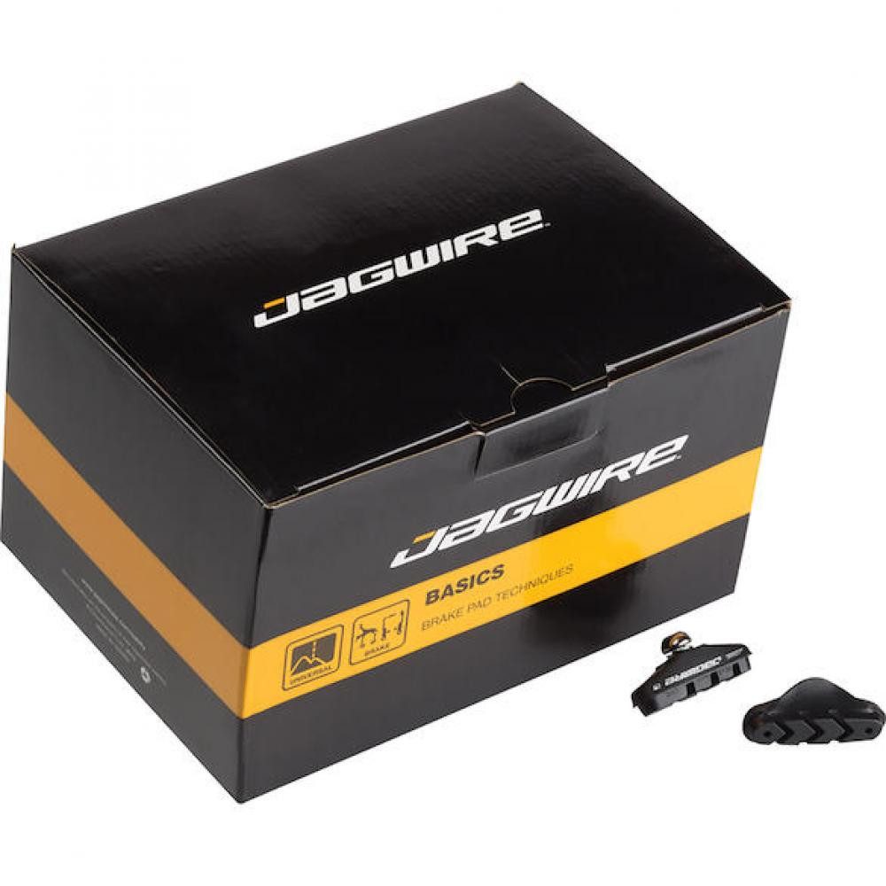 Jagwire Felgenbremse Jagwire Bremsschuhe Road Basic Werkstattverpackung Standardlänge Schwa
