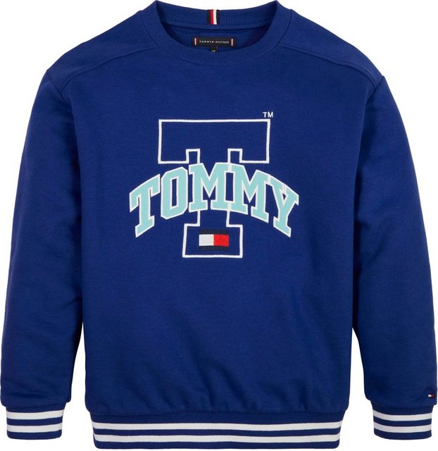 Tommy Hilfiger Sweatshirt TARTAN CHECK SWEATSHIRT mit modischem Tartan Karo Tommy Hilfiger Markenlabel  - Onlineshop Otto