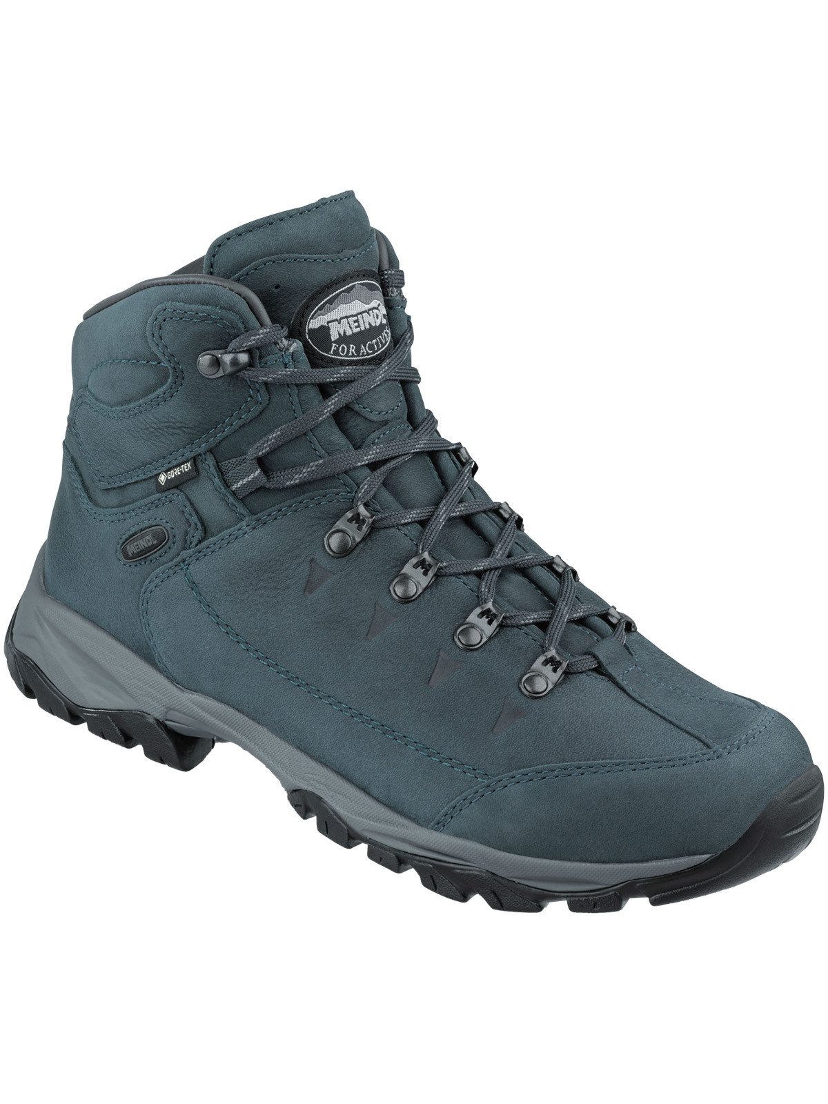 Meindl Ohio 2 GORE-TEX® Wanderschuh Robustes Nubukleder, wasserdicht, rutschfestes Profil & EVA-Dämpfung