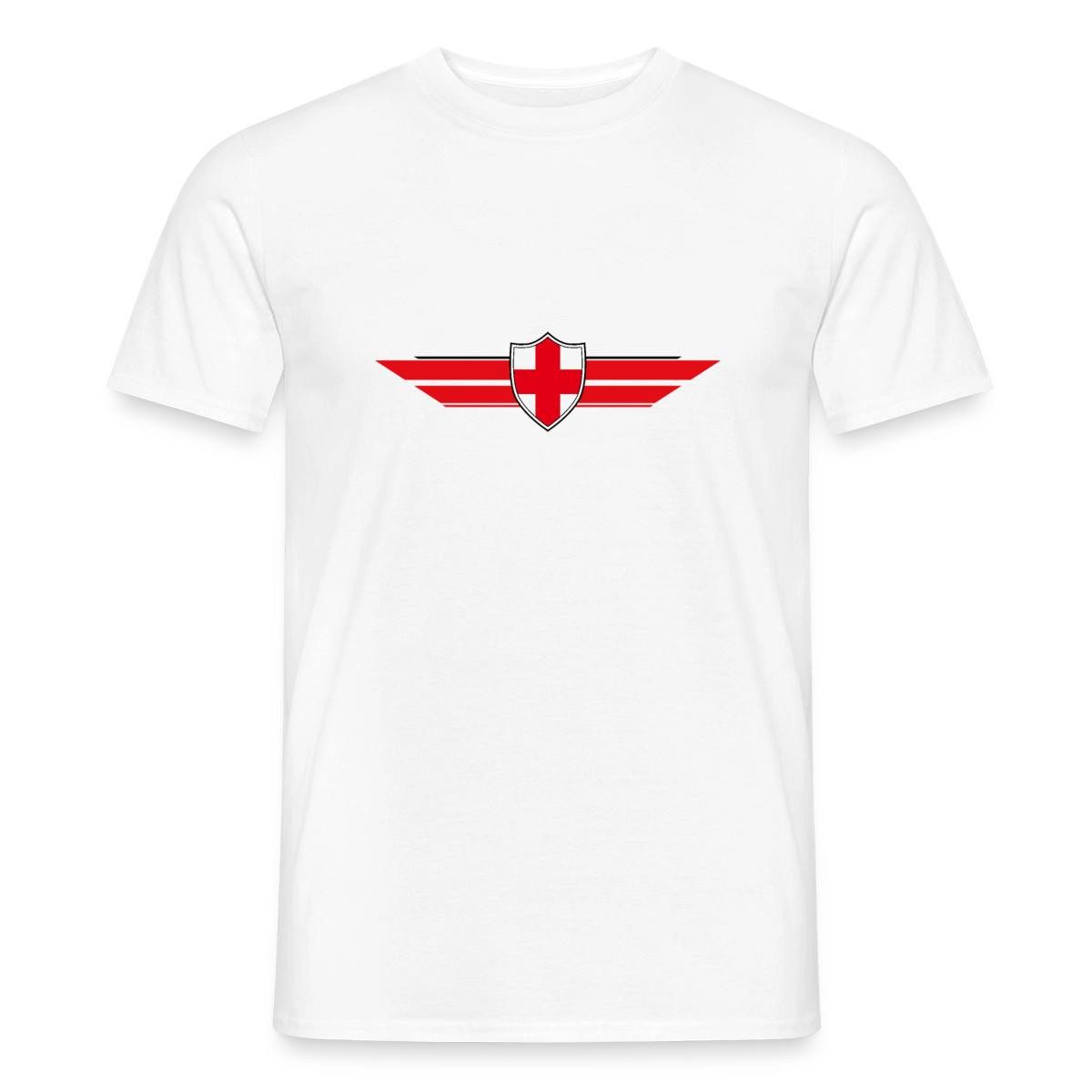 Spreadshirt T-Shirt England Fußball Fanlook Wappen Männer T-Shirt (1-tlg)