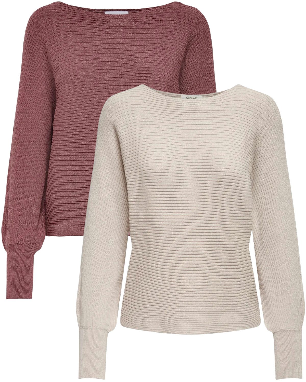 ONLY Langarmshirt Pullover mit Fledermausärmel im günstig online kaufen