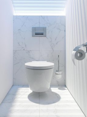 Duravit WC-Sitz DURAVIT WC-Sitz Starck 1 Toiletten Sitz Absenkautomatik 238x453x42mm