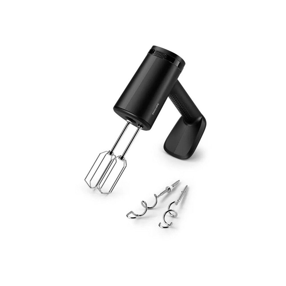 Philips Küchenmaschinen Zubehör-Set Philips Handrührgerät schwarz., Zubehör für Kunststoff